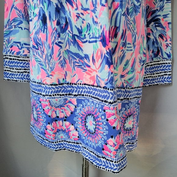 Lilly Pulitzer UPF 50+ Skipper Popover Dress Cabana Cocktail XS - Picture 8 of 16